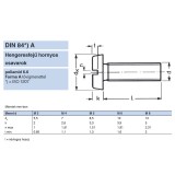 HFH CSAVAR M4*30 (HENGERESF.) DIN 84 PA6.6 IMPORT METRIKUS CSAVAROK